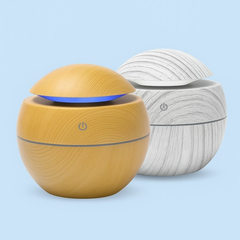 Umidificador de ar de madeira