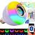 Lampada Bluetooth De Led Caixa De Som C Controle Rgb 12W - comprar online