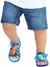 Sandália Papete Infantil Meninos Bebê Dino Juju Calçados Moda Infantil Calça - loja online