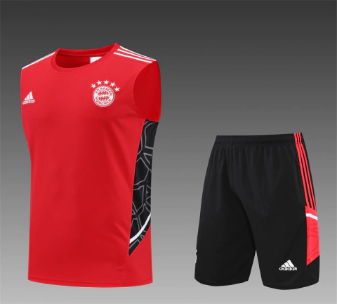 Kit treino Bayern de Munique 2022/23 Vermelho
