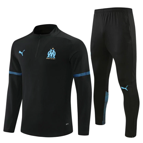 Conjunto Olympique de marseille 2021/22 Preto