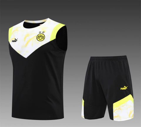 Kit treino Borussia Dortmund 2022/23 Preto