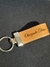 Chaveiro Couro Personalizado Gravação Nome Marca Logo Empresa