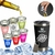 Copo Térmico Personalizado Com Seu Nome Ou Logo Com Tampa E Abridor 473ml na internet