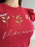 T-SHIRT 3 BABADO BORDADO