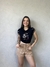 T-SHIRT PUNHO BORDADA