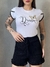 Imagem do T-SHIRT PUNHO BORDADA