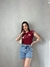 T-SHIRT PUNHO BORDADA - loja online