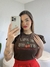 Imagem do T-SHIRT 3 BABADO BORDADO