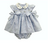 Vestido com Calcinha Azul Lino