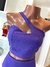 CONJUNTO HADASSA ALFAIATARIA ROXO AÇAÍ - loja online