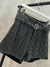 SHORT RAFA STRASS PRETO - loja online