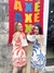 Imagem do VESTIDO CURTO ESTAMPA EXCLUSIVA SOL E MAR AZUL + FUNDO BEGE