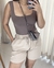 Body quadrado Maju - UV 50+ Mocha mousse na internet