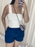 Short Viscolinho Maria Azul Petróleo - comprar online