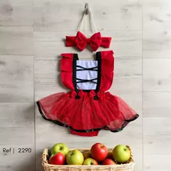 Romper Temático - Chapeuzinho Vermelho