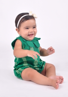 Macacão Emma Frutas Mini Dylla - Melancia - comprar online