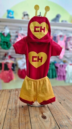 Kit Body + Short + Touca Chapolin