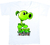 Remera Poliester Niños Plantas vs Zombies #3