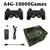 M8 Video Game Stick Console, controlador sem fio duplo, 2.4G, 4K, 10000 jogos, 6