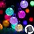 Globo de cristal solar LED String Lights, 8 modos de iluminação IP65 Fairy Lig Decoração luzes - loja online