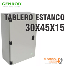 TABLERO ESTANCO PARA SOBREPONER SERIE 9000 30X45X15 GENROD