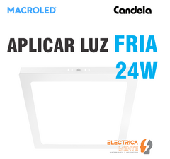 PLAFON/PANEL CUADRADO 24W MACROLED/CANDELA - comprar online