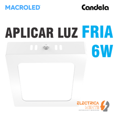 PLAFON/PANEL CUADRADO 6W MACROLED/CANDELA - comprar online