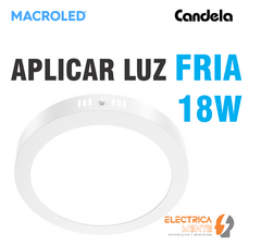 PLAFON/PANEL REDONDO 18W MACROLED/CANDELA - comprar online