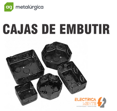 CAJA DE EMBUTIR METALICA