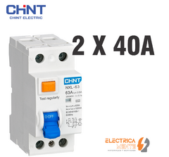 DISYUNTOR DIFERENCIAL BIPOLAR CLASE AC 6kA 30mA - CHINT - Electricamente