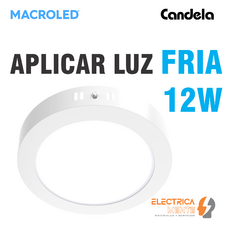 PLAFON/PANEL REDONDO 12W MACROLED/CANDELA - comprar online