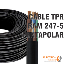 CABLE TPR IRAM 247-5 PENTAPOLAR