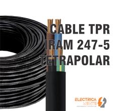 CABLE TPR IRAM 247-5 TETRAPOLAR