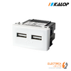 MODULO CARGADOR USB DOBLE KALOP