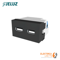 MODULO CARGADOR USB DOBLE JELUZ - comprar online