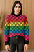 Blusa Tricot Colorida – Moda Feminina Inverno Estilosa - comprar online