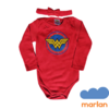 Body Infantil Menina - Marlan- Elian