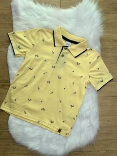 Camisa Polo Infantil Menino com Estampa