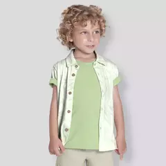 CAMISA ALAKAZOO MANGA CURTA 45888 COMFORT MALHA ESTAMPA MASCULINA INFANTIL - comprar online