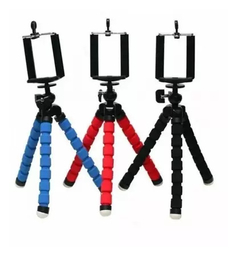 MINI TRIPE FLEXIVEL COM SUPORTE PARA SMARTPHONE LE032 CORES SORTIDAS (1061 - comprar online