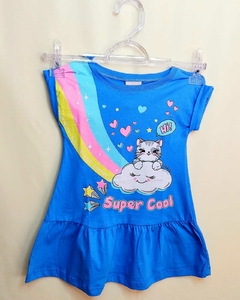 vestido primeiros passos super cool- Alekids