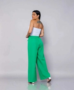 Calça Pantalona Em Alfaiataria - comprar online