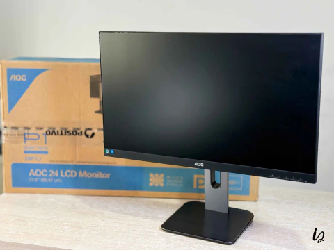 Monitor na Caixa AOC 24P1U 24" DisplayPort, HDMI e VGA