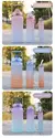 KIT 3 GARRAFAS 2Litros 900ml 300ml Squeeze Adesivos 2D 3D - AconchegoOnline