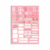 Caderno Espiral Rosa Rose 80F com figurinhas na internet