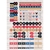 Caderno Espiral Mickey e Minnie 80F com figurinhas - comprar online
