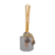 Frasco de Vidro Fosco detalhe em prata 220 ml – Modelo Evie - comprar online