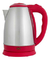 Jarra Elétrica Electro 1,8L – 220V | Inox com Detalhe Vermelho