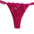 Conjunto lingerie rendado vermelho cereja - comprar online